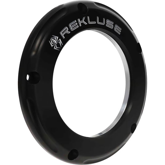Rekluse RMS-0515027 Clear Derby Cover - Black Anodized