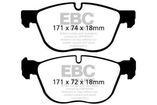 Ebc DP31938C EBC Redstuff Brake Pad Sets
