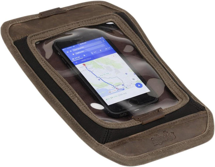 Burly Brand B15-1011D Map Pocket for Tail/Tank Bag