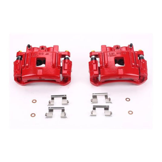 Powerstop S4938 PSB Red Calipers