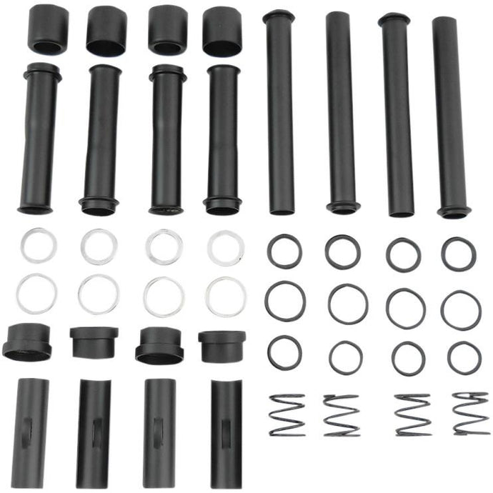 Drag Specialties 0928-0041 Satin Black Pushrod Tube Kit