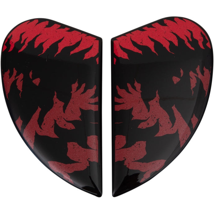 Icon Side Plate for Airform Helmets - Lycan Red