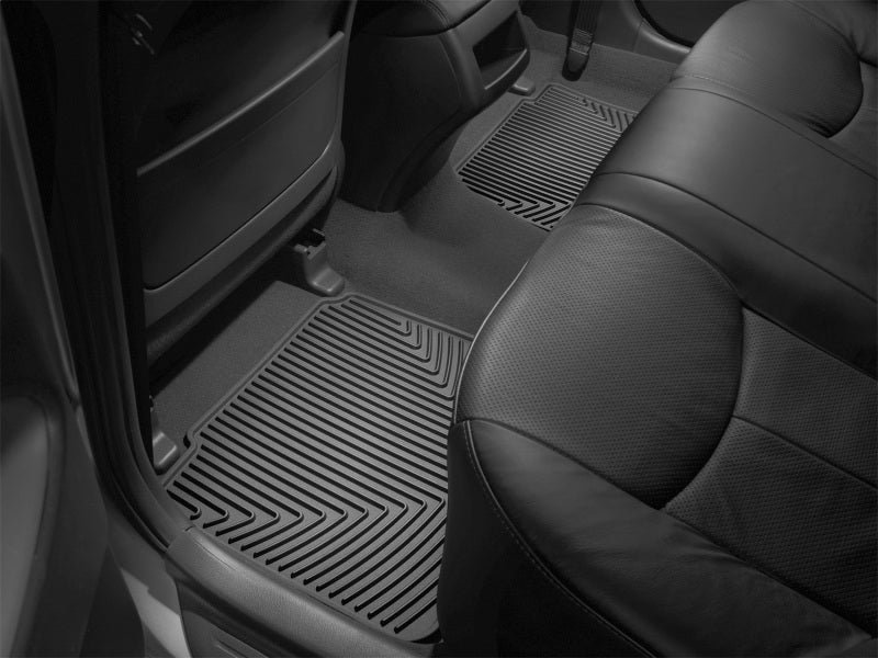 Load image into Gallery viewer, Weathertech W85 WT Rubber Mats - Rear - Blk
