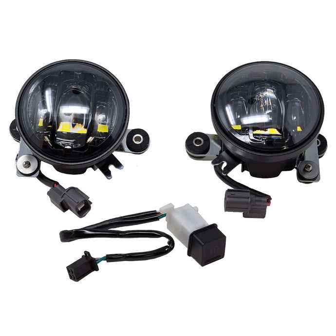 Pathfinder FG105B Fog Light Kit - Black Hon