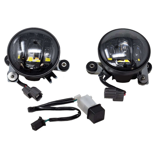 Pathfinder FG105B Fog Light Kit - Black Hon