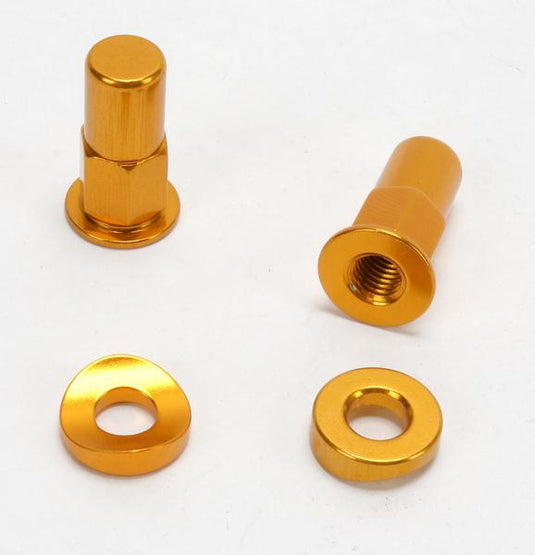 No Toil NTRK-002 Rim Lock Tower Nut/Spacer Kit - Gold