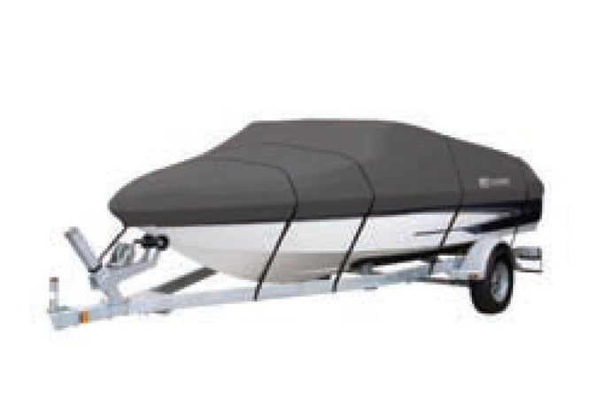 Classic Accessories 88958 StormPro Boat Cover - Model E - Charcoal