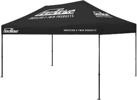 Harddrive 31-31200-HARDDRIVE Canopy - 10X20 - Black/White with Logo