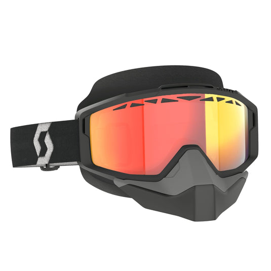 Black/White / Light Sensitive Red Chrome Lens