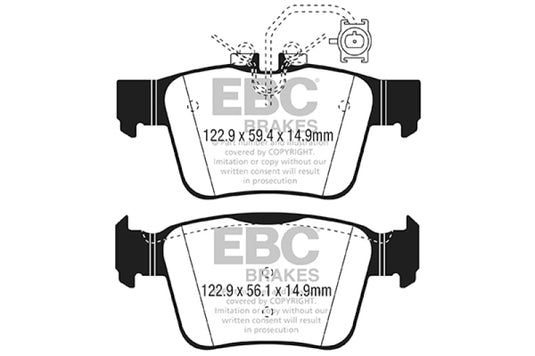 Ebc UD1989 EBC Ultimax2 Brake Pad Sets