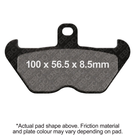 Ebc Powersports FA407HH EBC HH Sintered Brake Pads