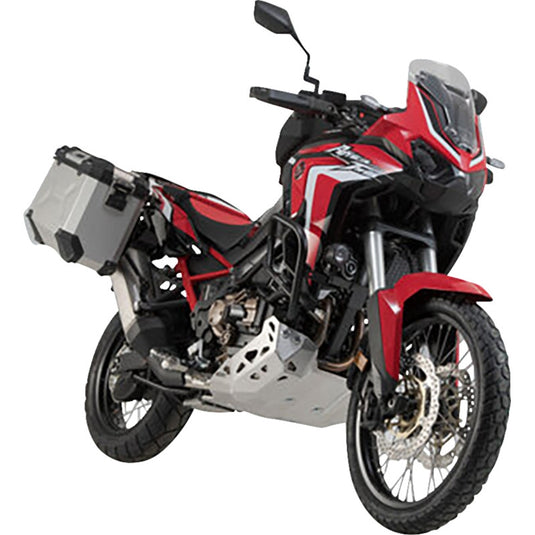 Sw-Motech KFT.01.950.70001/S TRAX ADV Side Case Set - 45/37l. - Silver