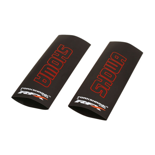 Rfx FXFG 10000 55RD Pro Series Upper Fork Guards - Showa Logo - Red