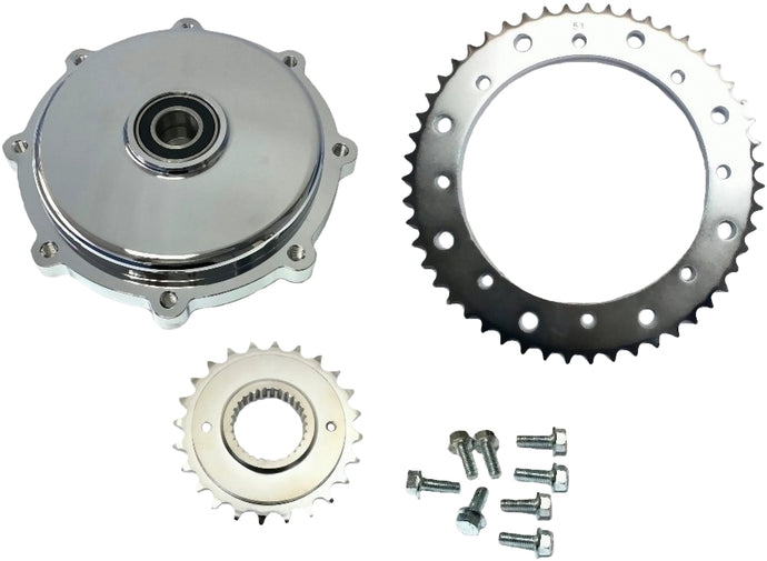 Harddrive 201407 Cush Drive Kit - Chrome