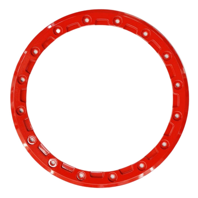 Raceline RBL-15R-A93-RING-16 Replacement Podium Beadlock Ring - Red - 15in.