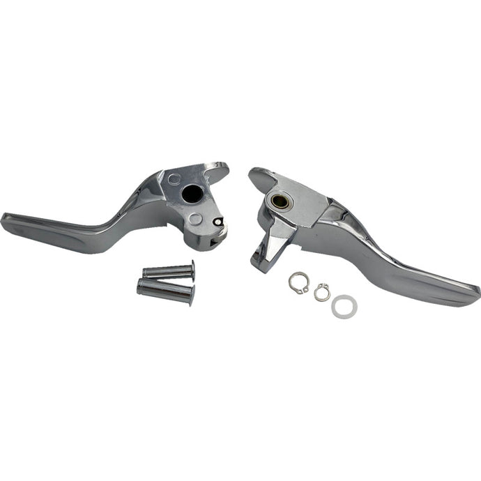 Drag Specialties 0610-2310 Short Lever Set - Chrome