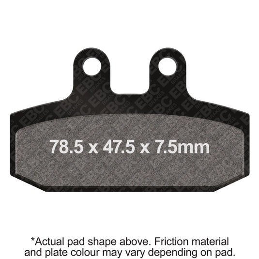 Ebc Powersports FA256HH EBC HH Sintered Brake Pads