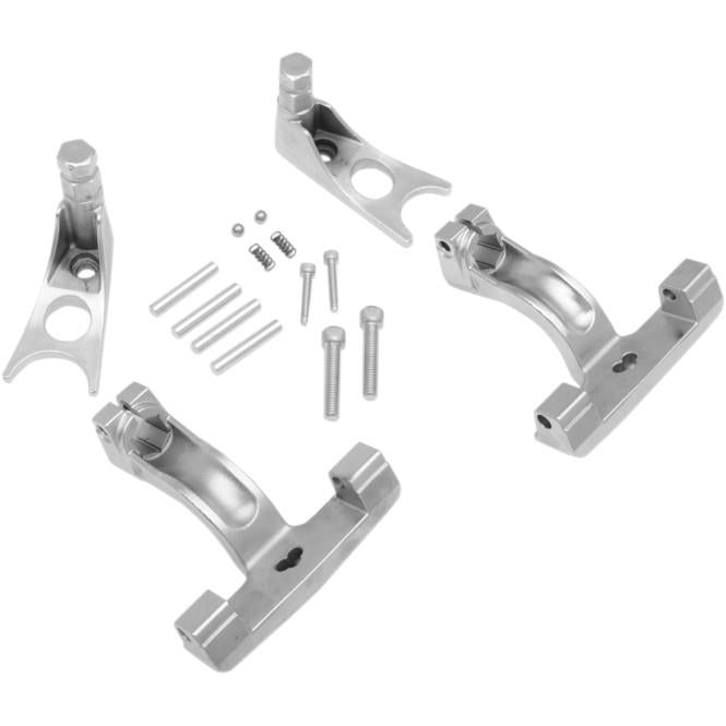 Drag Specialties 1621-0512 Passenger Floorboard Mount Kit - Chrome