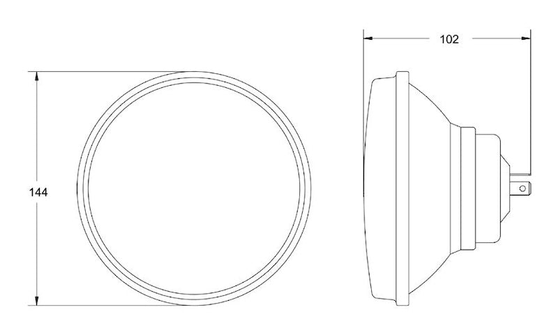 Load image into Gallery viewer, Hella 002850811 HELLA Vision Plus Head Lamp
