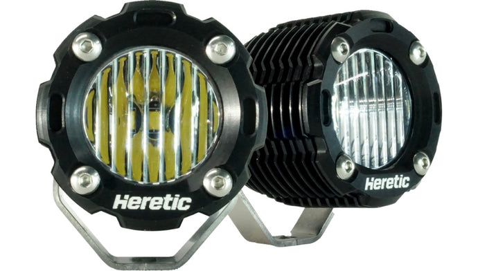 Heretic Studio 52011 LED Pod Light - Spotlight - Pair - Clear