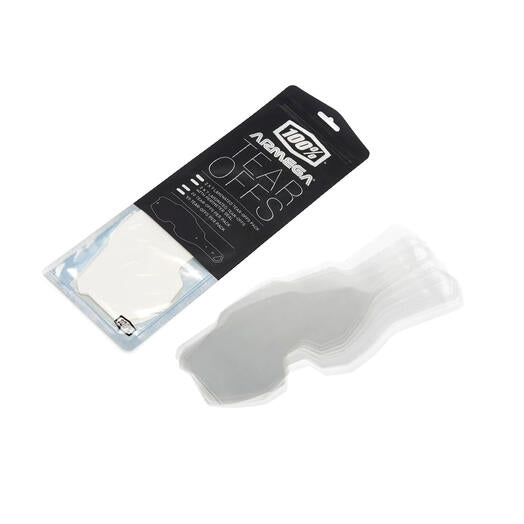 100% Perimeter Laminated Tear-Offs for Armega Goggles - 2x7 pk