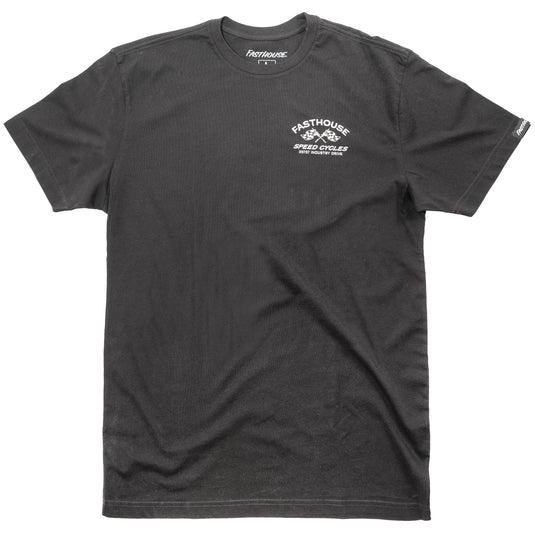 Fasthouse Crown SS T-Shirt (Medium, Black)
