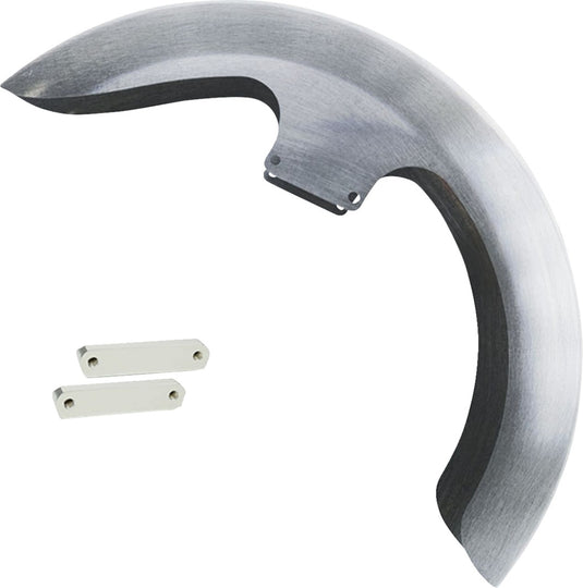 Paul Yaffe Originals THICKY-OEM-14L-S Thicky Front Fender for 16in.-19in. Wheels with Steel Fender with Satin Adapters