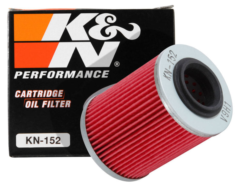 Load image into Gallery viewer, K&amp;N Engineering KN-152 KN Motorcycle Oil Filters
