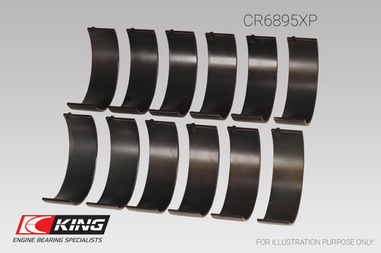 King Engine Bearings CR6895XP0.25 KING Connecting Rod Bearings