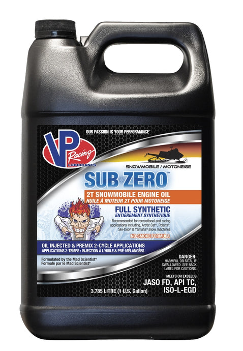 Vp Racing Fuels VP7110004 Sub-Zero SYN 2T Engine Oil - 1gal.