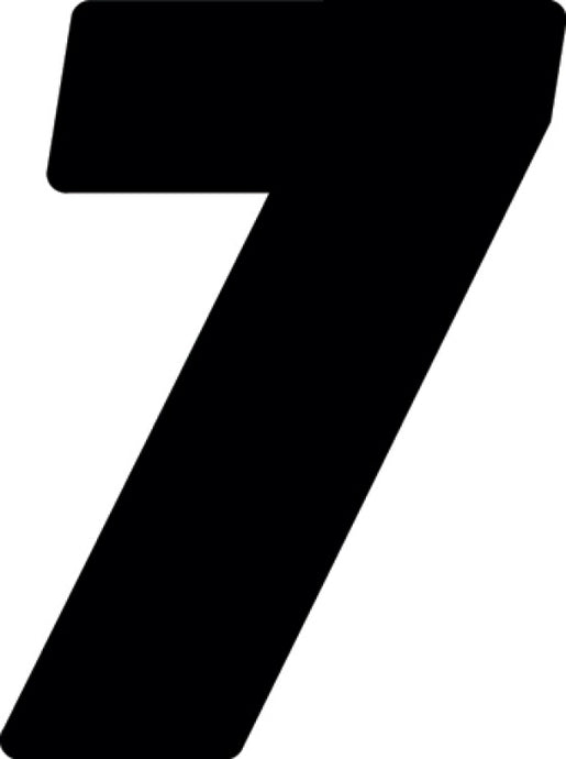 Hardline DD73B-7 HRL Registration Letters