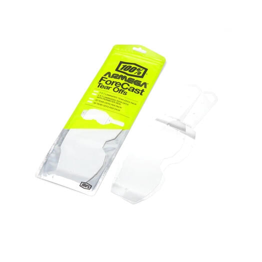 100% Tear-Offs for Armega Forecast Goggles - 20pk