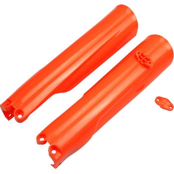 Ufo Plastics KT05014#FFLU Fork Cover - Neon Orange