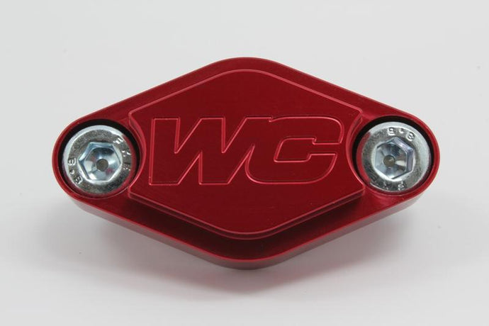 Works Connection 31-355 Block Off Plate - Red
