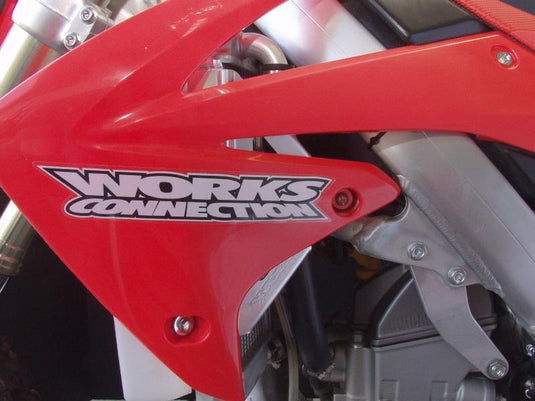 Works Connection 18-776 Radiator Brace - Silver