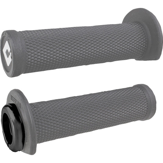 Odi J33RFG-B ATV Ruffian V2 Lock On Grips - 125mm - Soft Gray/Black