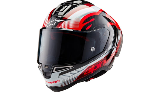 Black/Carbon Red/Gloss White