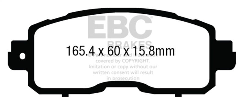 Load image into Gallery viewer, Ebc DP23011 EBC Greenstuff Brake Pad Sets
