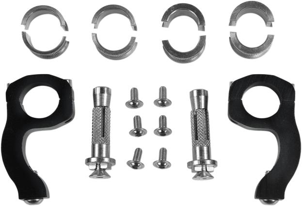 Acerbis 2393470001 X-Factor Black Univerisal Mounting Kit