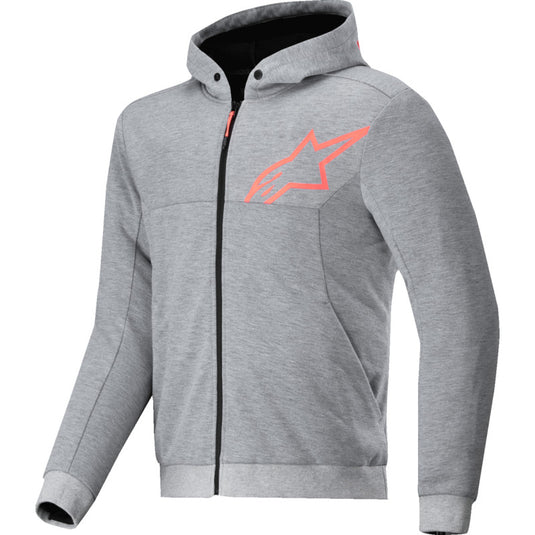 Heather Gray/Red Fluo