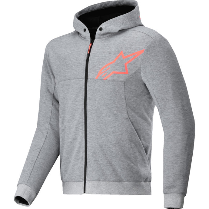 Heather Gray/Red Fluo