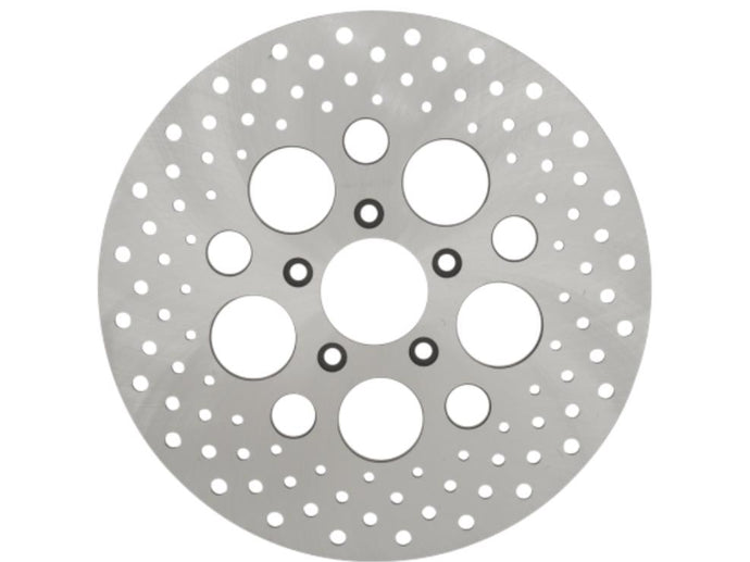 Drag Specialties 1710-1907 Stainless Steel Drilled Brake Rotor