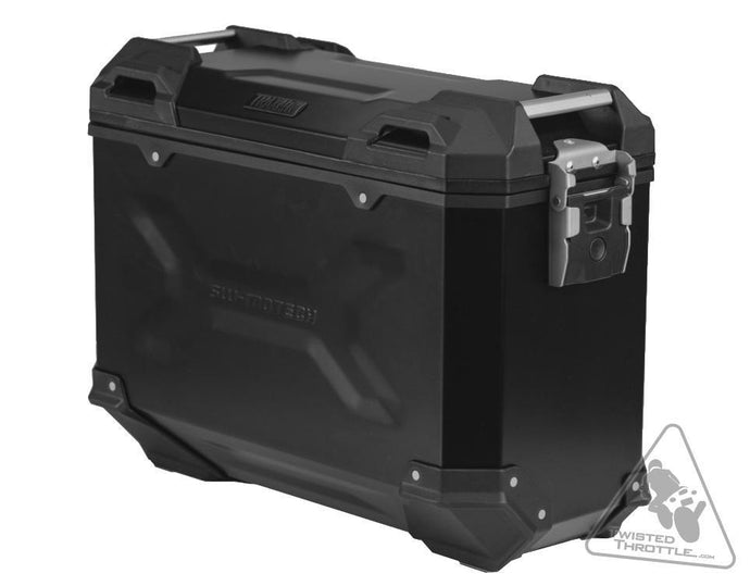Sw-Motech ALK.00.733.11000R/B Trax Adventure 37 Liter ALU-BOX Side Case - Right - Black