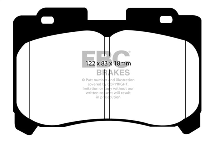 Ebc DP31004C EBC Redstuff Brake Pad Sets