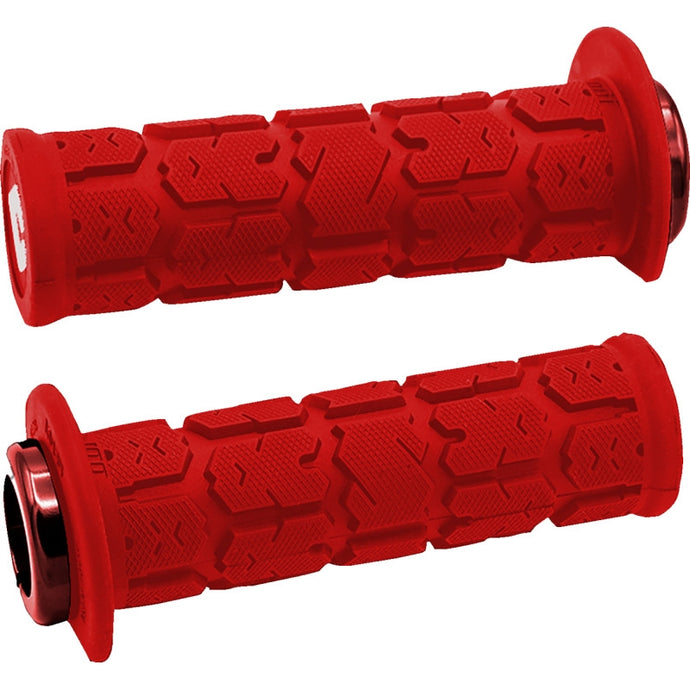 Odi J33RGDR-R ATV Rogue V2 Lock On Grips - 125mm - Dark Red/Red