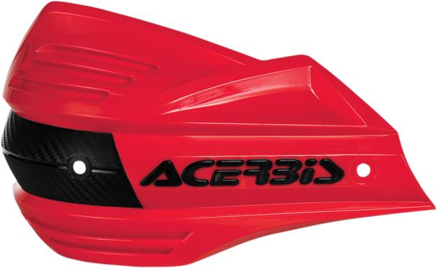 Acerbis 2393480004 X-Factor Replacement Plastic Handguards - Red
