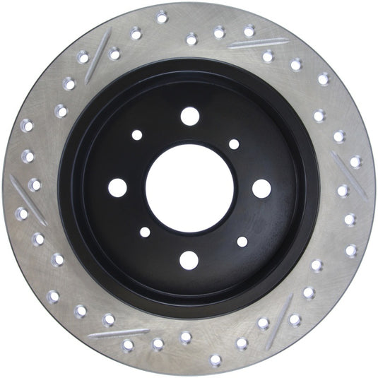 Stoptech 127.40017L ST Slot & Drill Brake Rotors