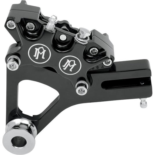 Performance Machine 1259-0052-BM Classic Rear Brake Caliper Kit - Contrast Cut