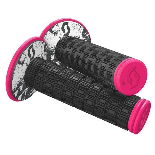Scott Usa 269305-1254 Mellow ATV Grips - Black/Pink