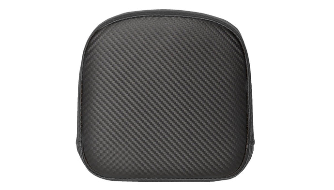 Saddlemen 040748 Gravestone Sissy Bar Pad for Road Sofa CF Seat - 7.5in. x 7.5in.